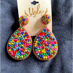 Vibrant colorful Earrings